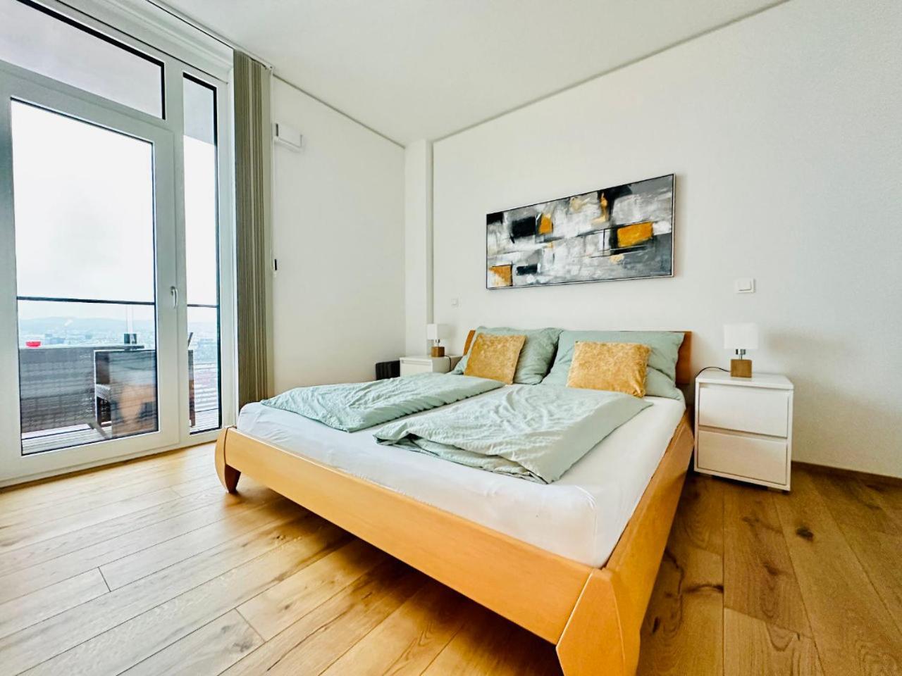 Triiiple Level 31 - Sonnenwohnen Apartment Mit Fantastischem Ausblick Und Parkplatz Вена Экстерьер фото